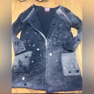 Astrology/blogger’s favorite wool blend German open front cardigan size 40